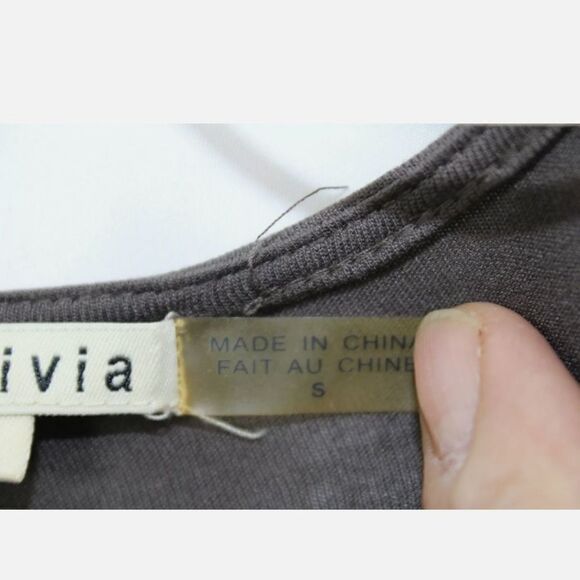 ALICE & OLIVIA BASE CHOCOLATE DROP WAIST DRESS S - Picture 9 of 9